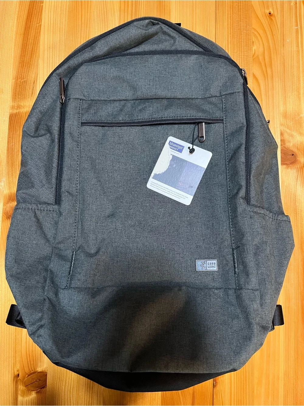 Gray case logic Backpack for Men